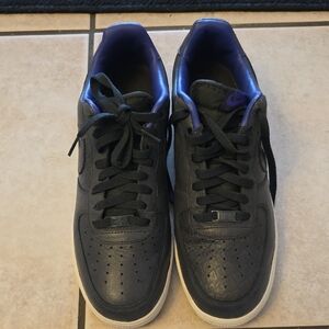 Nike Men's Black and Purple Sneakers